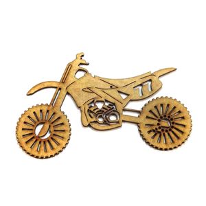 Moto, Quadro em MDF na cor preta com desenho de Moto Cross.…