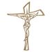 Aplique-Crucifixo-em-MDF-20x15cm---Palacio-da-Arte