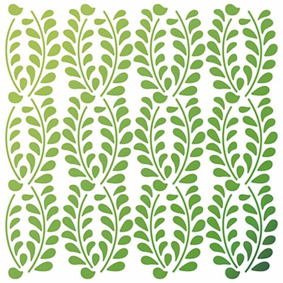 Stencil Litoarte 20x20cm Pintura Simples Stxx 058 Textura Folhas Loro Palaciodaarte