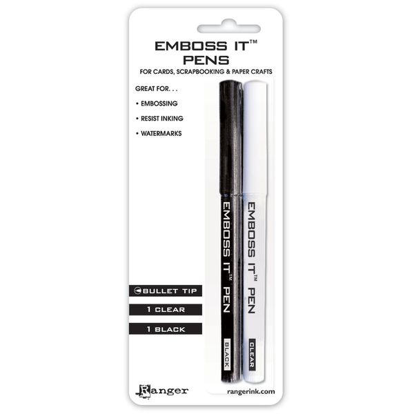 Kit-Canetas-para-Gravacao-e-Emboss-it-Pen-EMP20653-com-2-Canetas-Transparente-e-Preta-Ranger