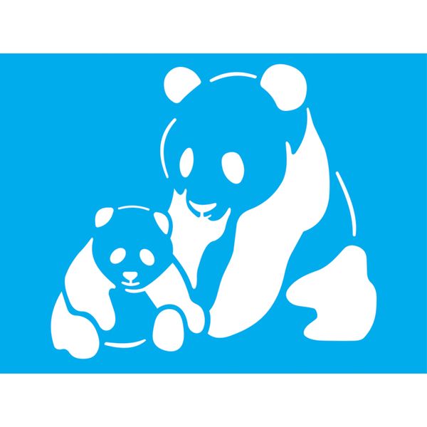 Stencil-Litocart-20x15-LSM-185-Ursos-Panda