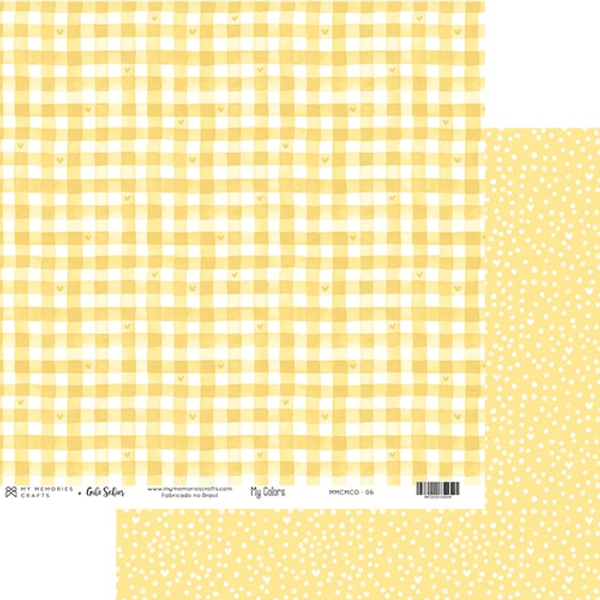 Papel-Scrapbook-My-Memories-Crafts-305x305-MMCMCO-006-My-Colors-Yellow