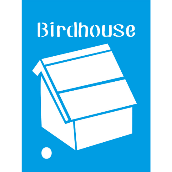 Stencil-Litocart-20x15-LSM-060-Bird-House