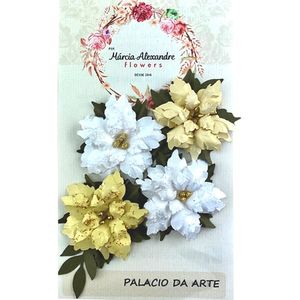 Flores-de-Papel-Artesanal-e-Perfumadas-Natal-Natalie-00028-01-Branca-com-Dourado
