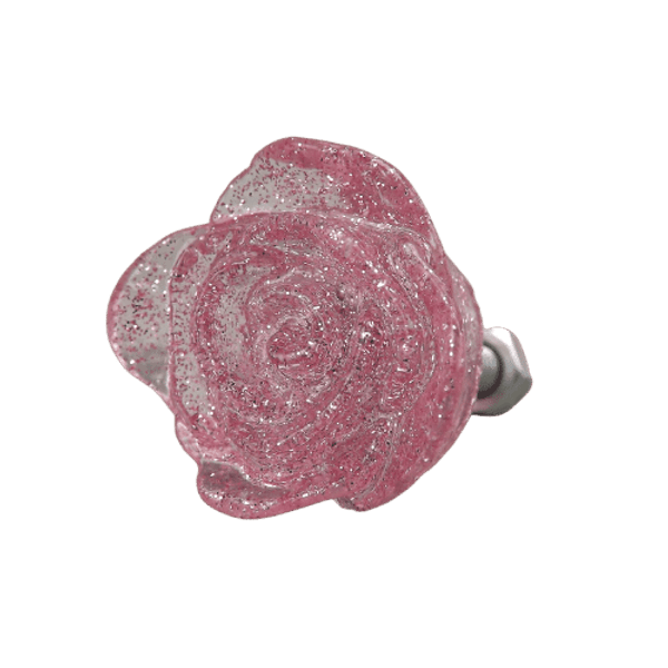Puxador-de-Gaveta-Flor-Rosa-25x25-Resina-Transparente-Rosa