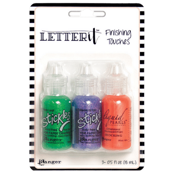 Kit-Letter-It-Finishing-Touches-Ranger-LEF65906-Sparkle-3-Pecas