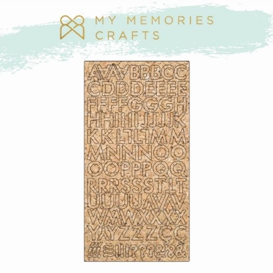 Kit-Apliques-em-Cortica-Adesivados-My-Memories-Crafts-MMCMLB-014-Alfabeto
