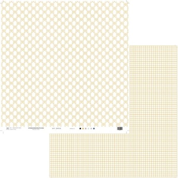 Papel-Scrapbook-My-Memories-Crafts-305x305-MMCMG2-002-Quadriculado-Amarelo-e-Branco