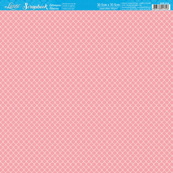 Papel-Scrapbook-Litoarte-305x305cm-SBB-008-Indiano-Pink
