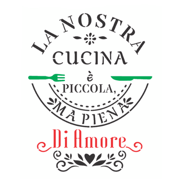 Stencil-OPA-20x25-3212-La-Nostra-Cusina