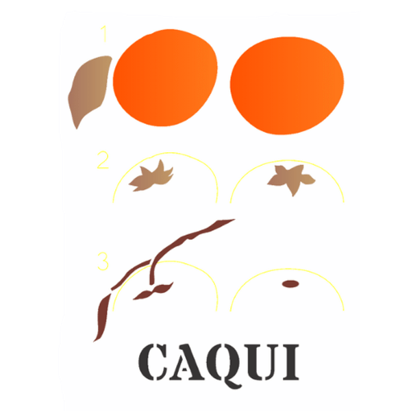 Stencil-OPA-15x20-3200-Frutas-Caqui