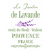 Stencil-OPA-15x20-3157-Frase-Le-Jardin-De-Lavande