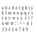 Stencil-Opa-20x25-3164-Alfabeto-Minusculo-Farmhouse-23cm
