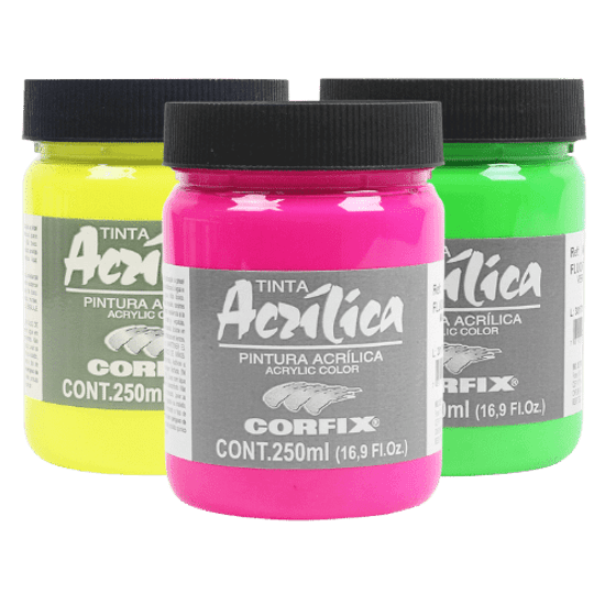 Tinta-Acrilica-Corfix-250ml-Fluorescente