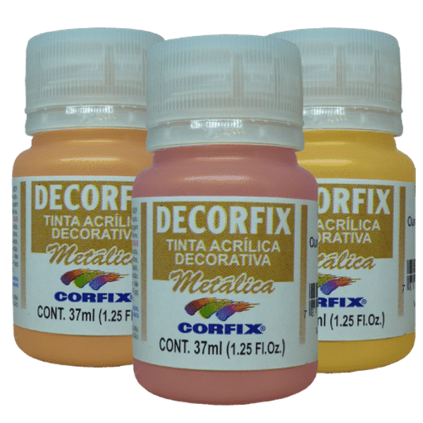 Tinta-Acrilica-Decorfix-Corfix-37ml-Metalica